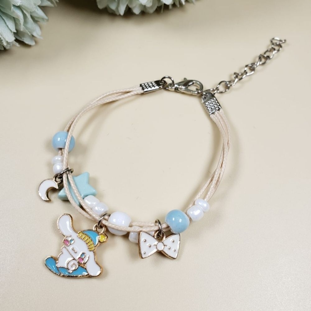 Brand New Sanrio Cinnamoroll Blue & White Bracelet